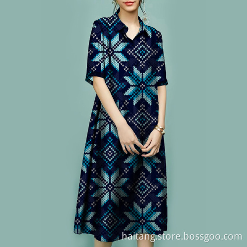 Digital Printing Fabric Floral Print Fabric Woven Garments